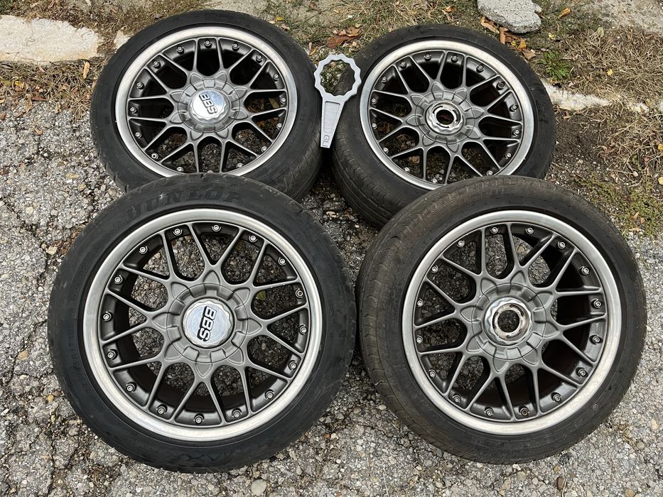 BBS RS703 17” 8Jx17 5x120 (BBS ключ + секретен винт) — 225/45R17