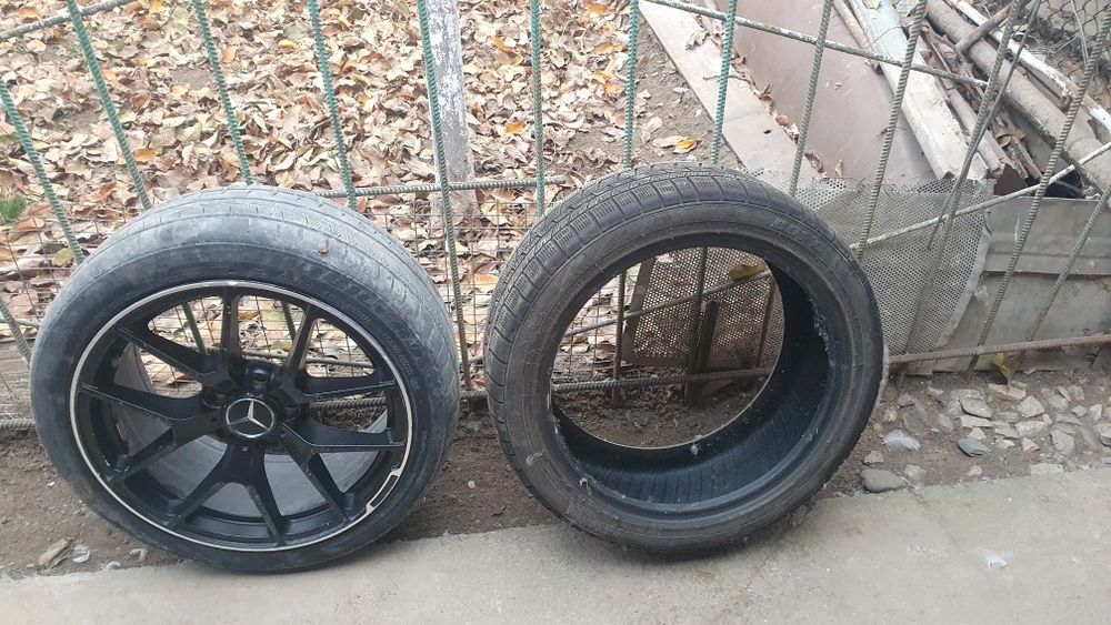 Диски R18 с зимней резиной