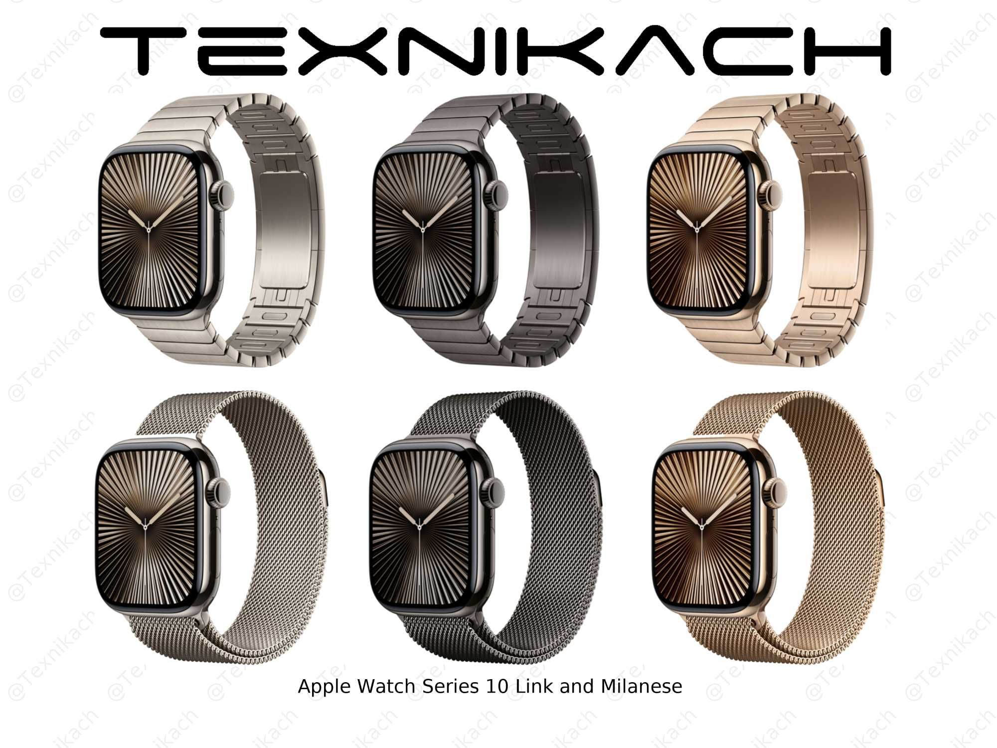 Yangi • Apple Watch Series 10 (Milanese & Link) • Dastavka