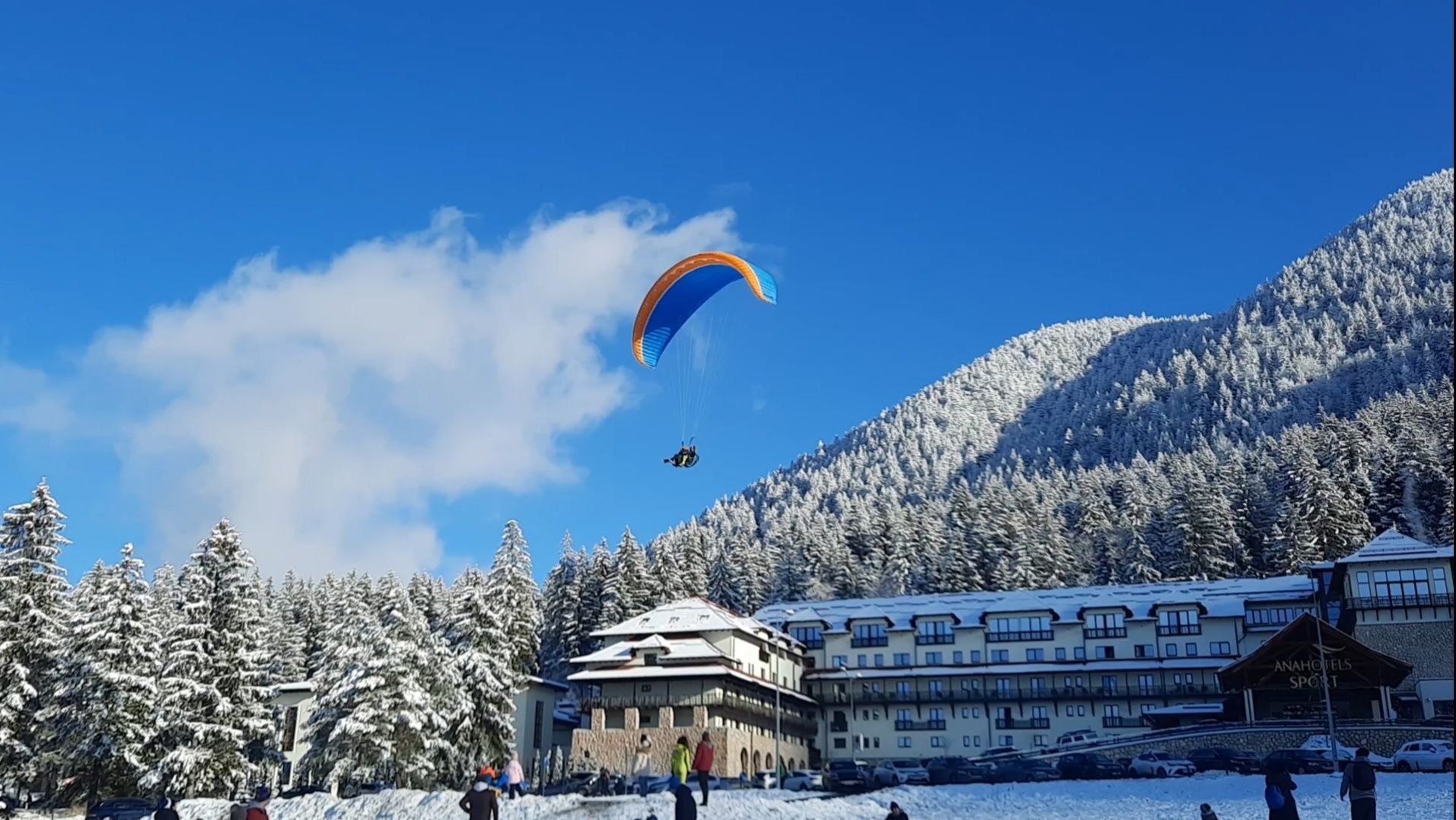 Zbor cu Parapanta Poiana Brașov