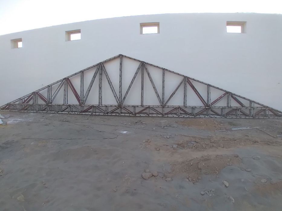 Kanteyner materialdan tom naves stadiyonlar