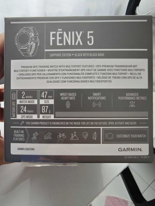 Garmin Fenix 5 Sapphire Edition