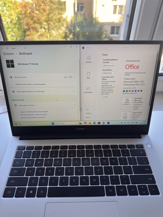 Laptop Huawei Matebook D14 AMD Ryzen 5 8GB RAM 512 SSD Windows Office
