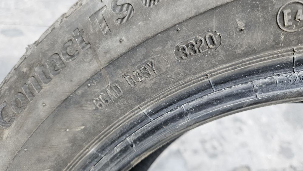 2бр гуми 185 65 15 дот 20 континентал