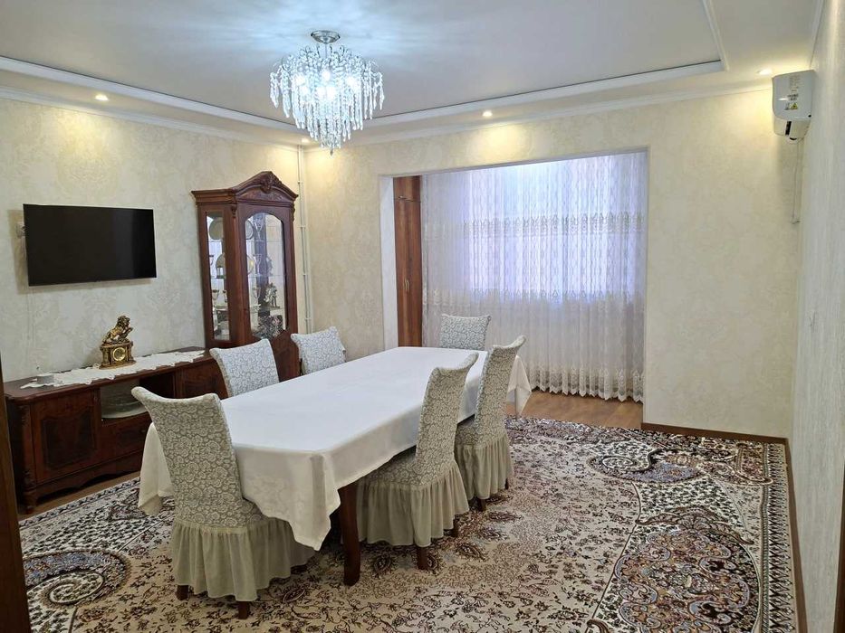 4 комнатная хороший ремонт 100м2 ориентир Японский сад, метро Бадамзар