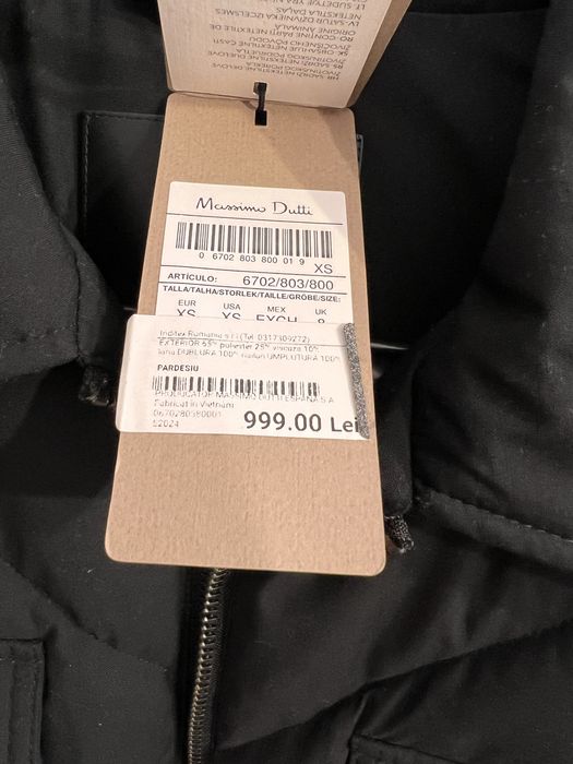 Pardesiu elegant de femei Massimo Dutti