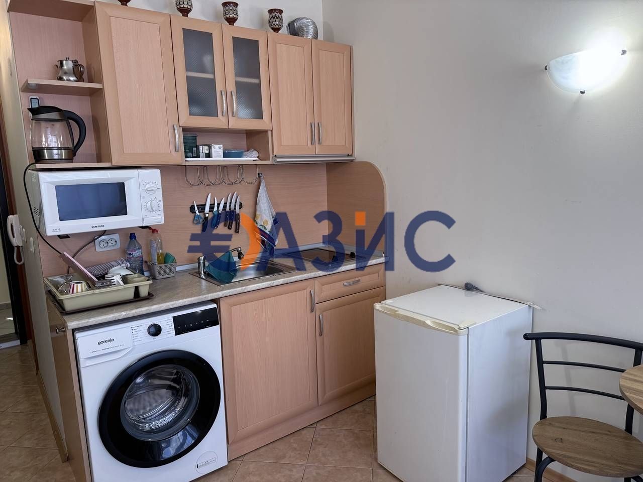 Студио в комплекс Sunset Beach 2, 43 кв.м., Слънчев бряг, България, 55