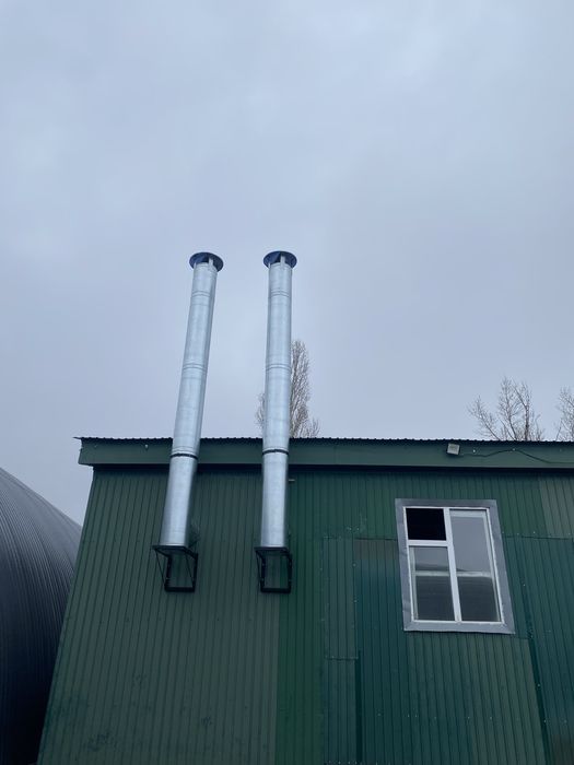 Жестянные работы, Вентиляция,Дымоход,Листогиб