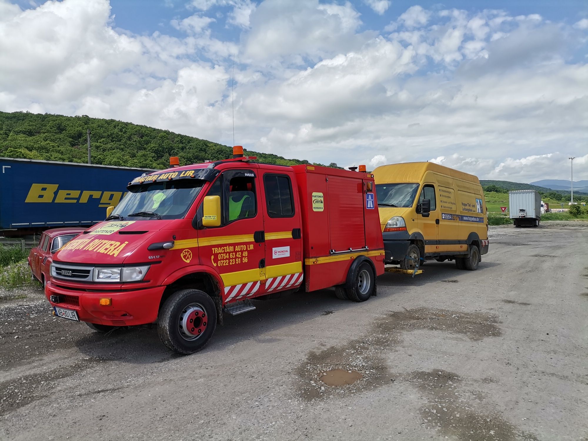 Tractari Recuperare Depanare Platforma AUTO-LIR NON-STOPAutostrada A10