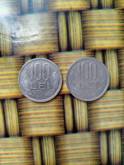 3 monede vechi din anul 1993-1994 Romania