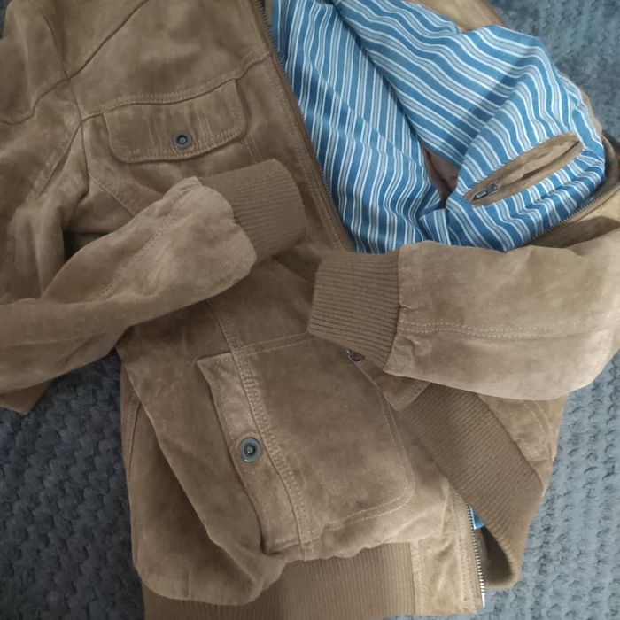 Geaca de piele naturala L