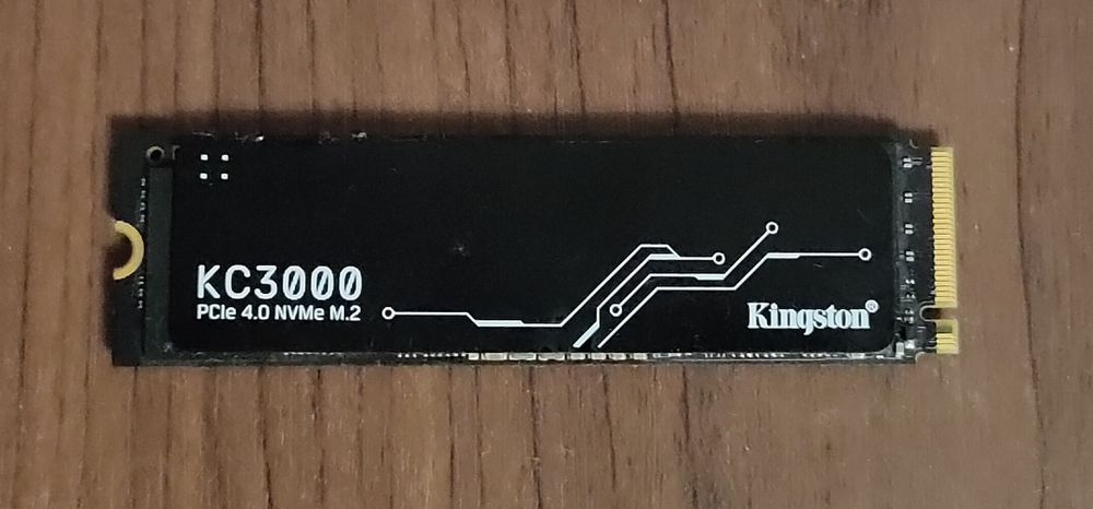 2tb Kingston(skc3000d)Gen 4.4/7000mb.s/Nvme m.2/Pci ex 4.0/100% здоров