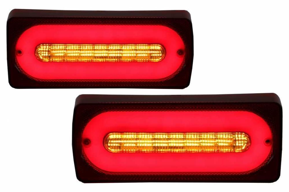 Stopuri Full LED Mercedes W463 G-Class 1989-2015 Semnalizare Dinamica