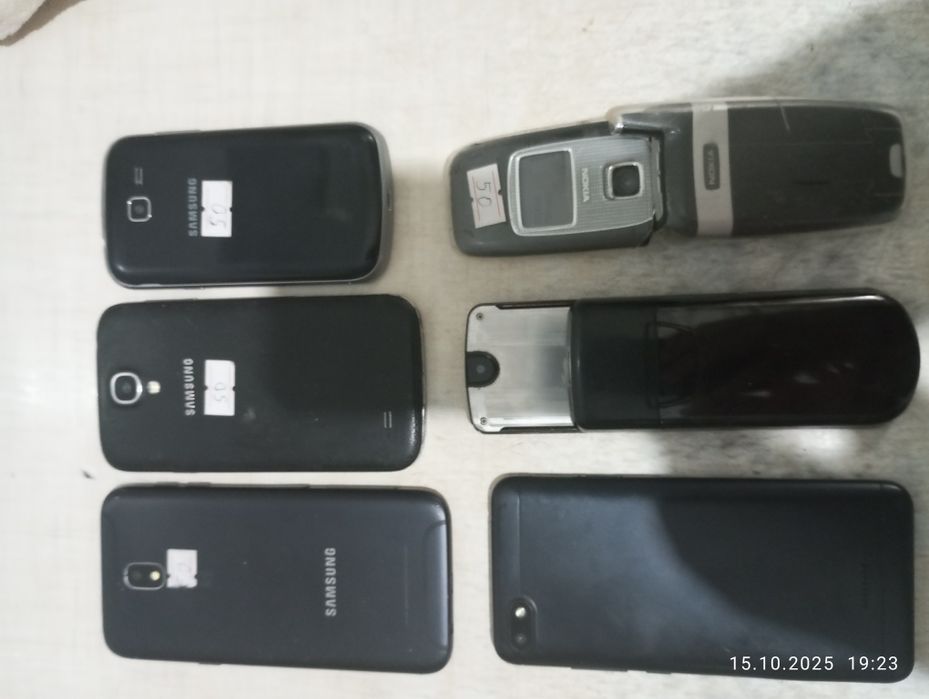 Samsung 3600/J5/4S redmi 6  Nokia