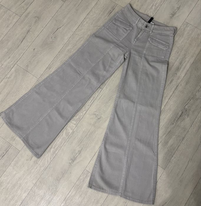 женские джинсы клеш