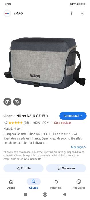 Okazie!Geanta Nikon DSRL
