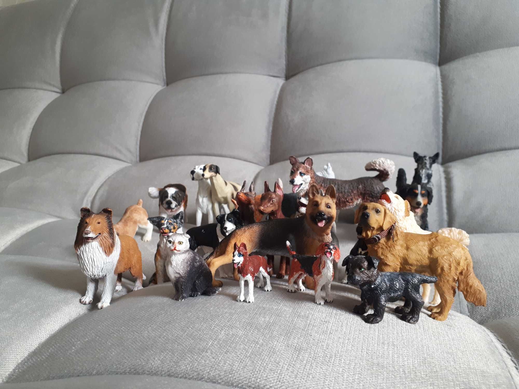 Фигурки schleich, collecta, mojo.