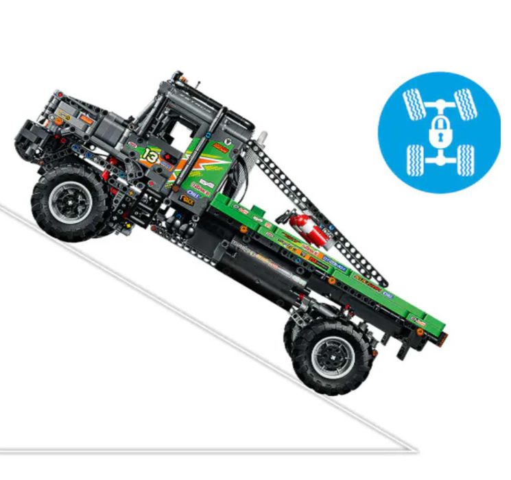 Lego Technic 42129 4x4 Mercedes-Benz Zetros Trial Truck ЧИСТО НОВ!