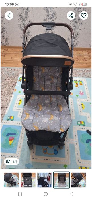 Детская коляска сатылады Cool, срочно!  Черный!