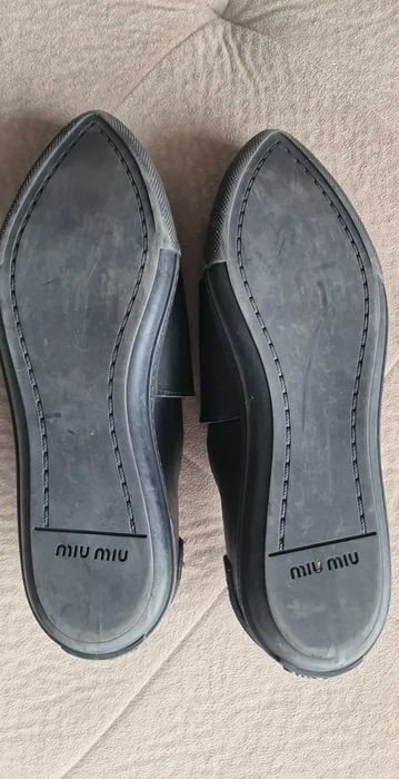 Miu Miu дамски обувки естествена кожа 38 номер
