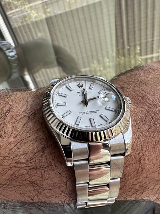 Rolex DateJust 2 41mm aur 18k/otel  - 2017 - impecabil