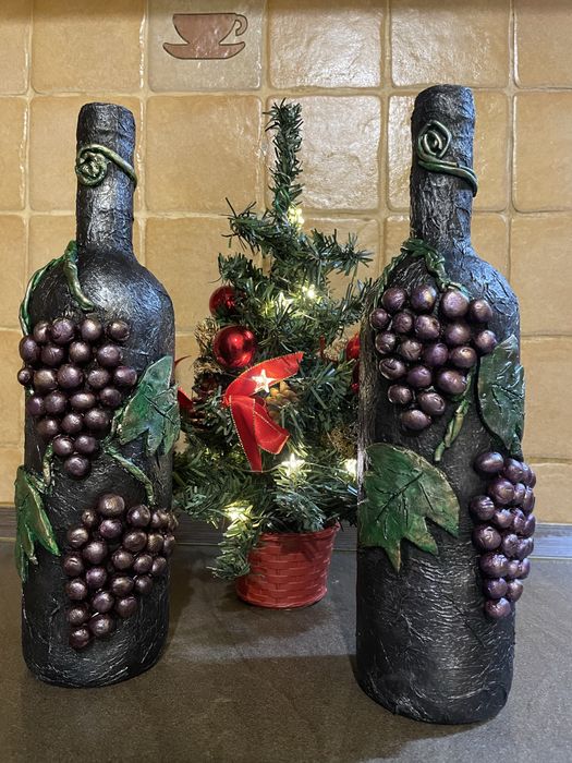 Sticle vin decorate manual