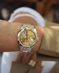Rolex Date-Just 36mm Champagne Dial