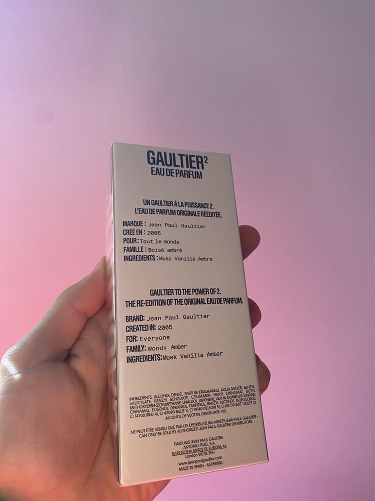 Parfum Gaultier 2 Jean Paul Gaultier 100ml apa de parfum edp