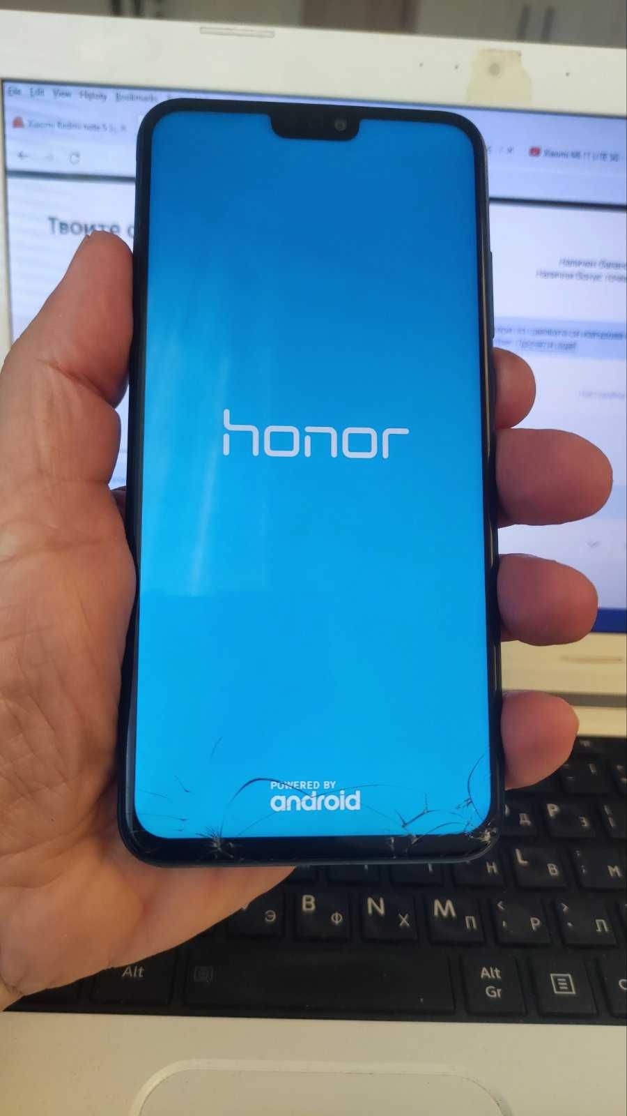Huawei Honor 9X lite 4gb/128gb JSN-L21 пукнато стъкло