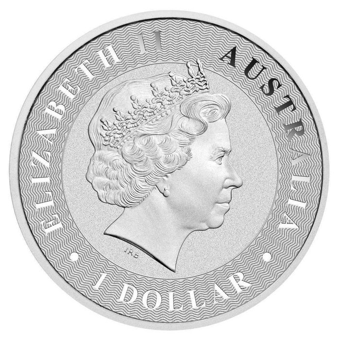 Monedă de argint Australian Kangaroo 1 uncie