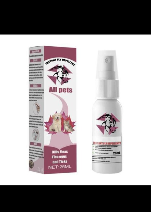 Спрей от блох для собак и кошек,и от др.насекомых