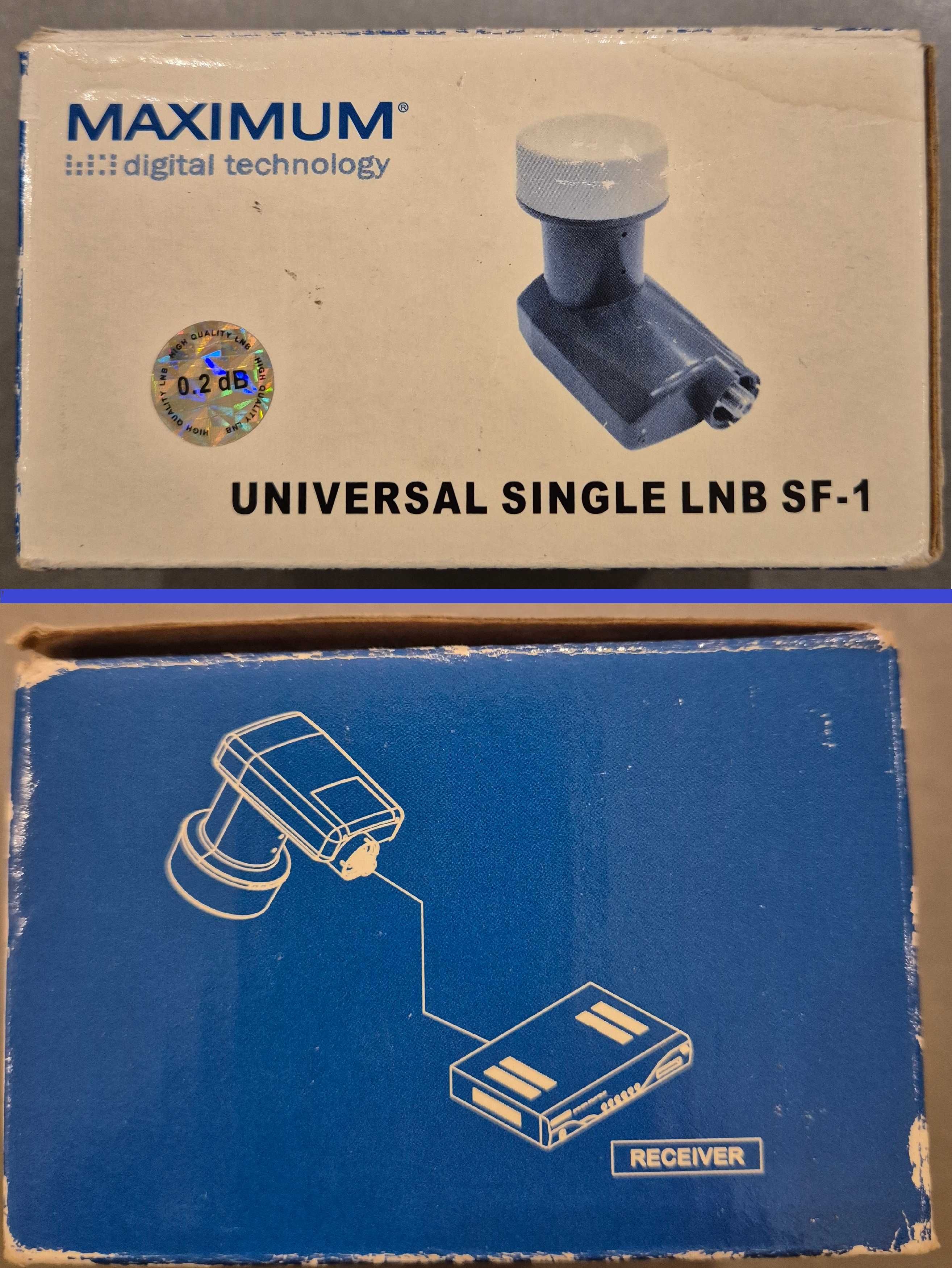 Сателитен конвертор LNB единичен 0,2 dB