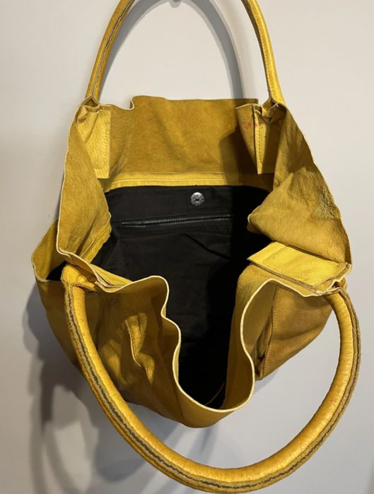 Чанта от естествена кожа