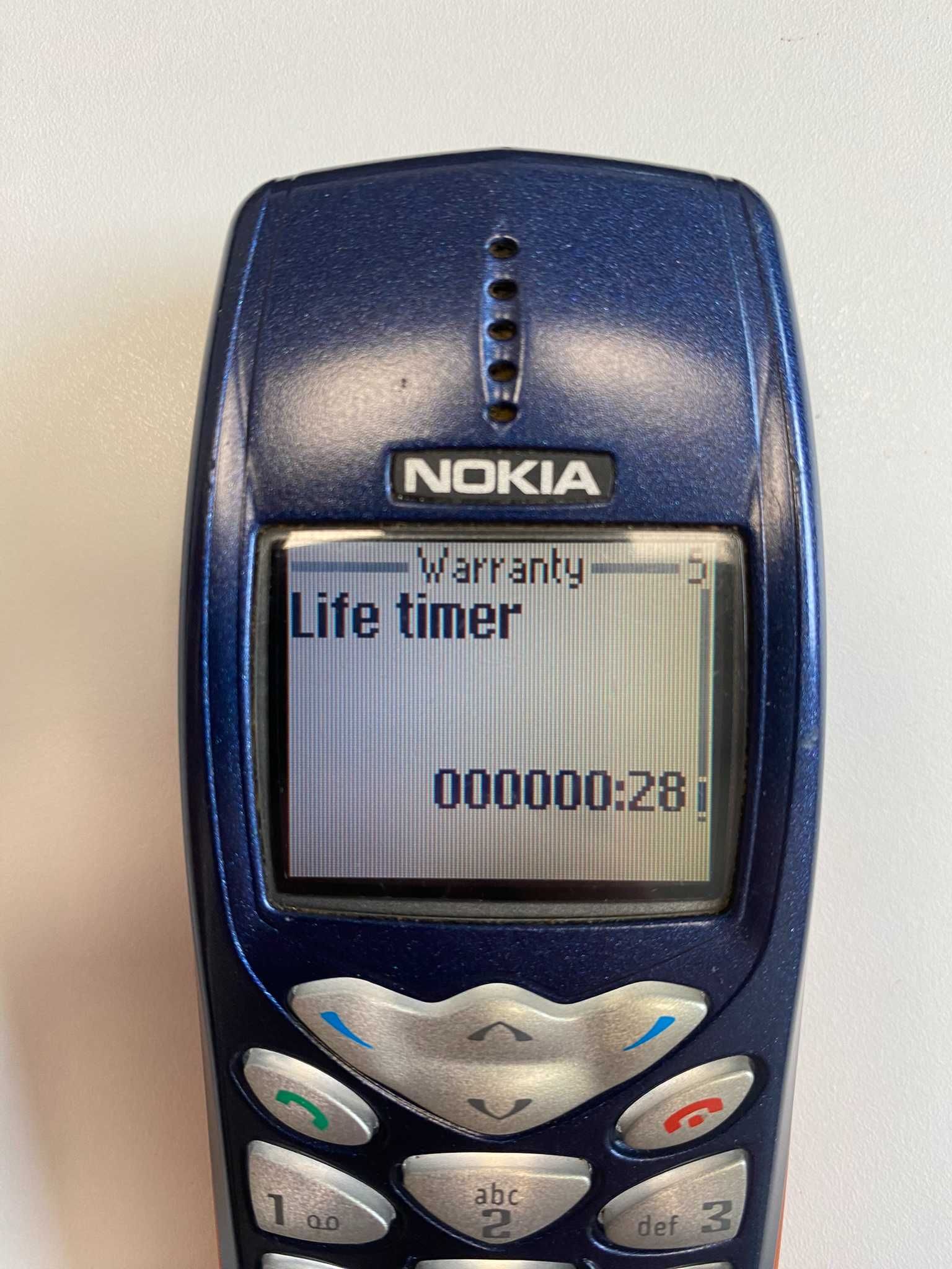 Nokia 3510i - life timer 28 minute