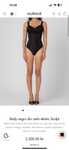 Murmur body negru masura 38 M
