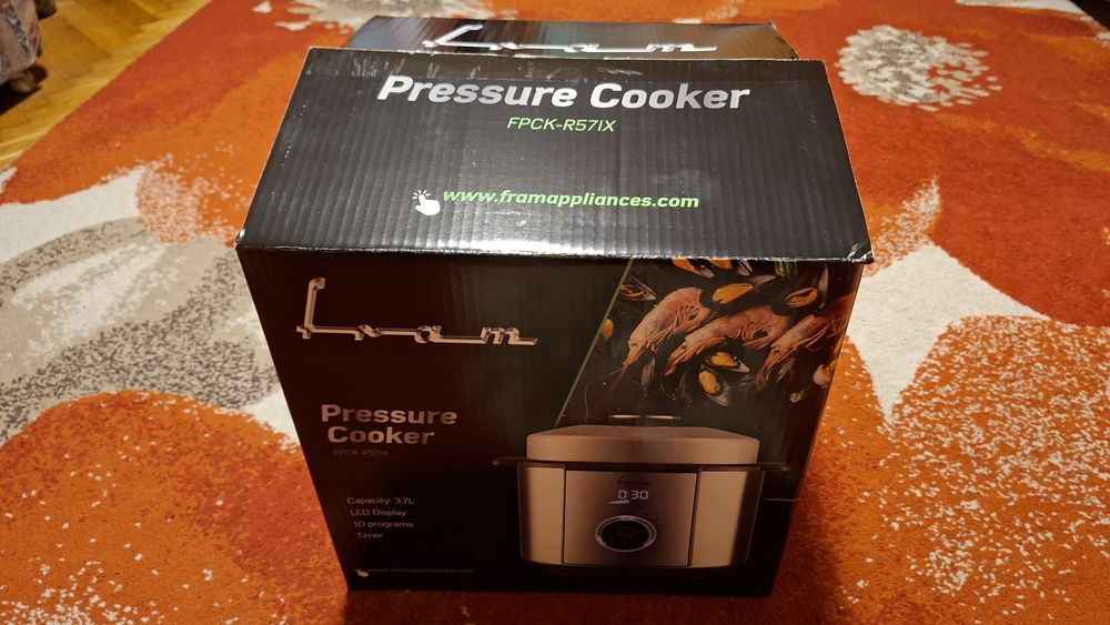 Multicooker (Pressure cooker) Fram FPCK-R57IX, 3.7l, 10 programe