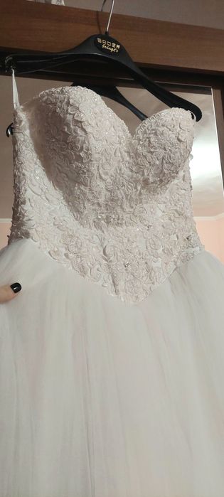 Rochie de mireasa tip printesa cu corset