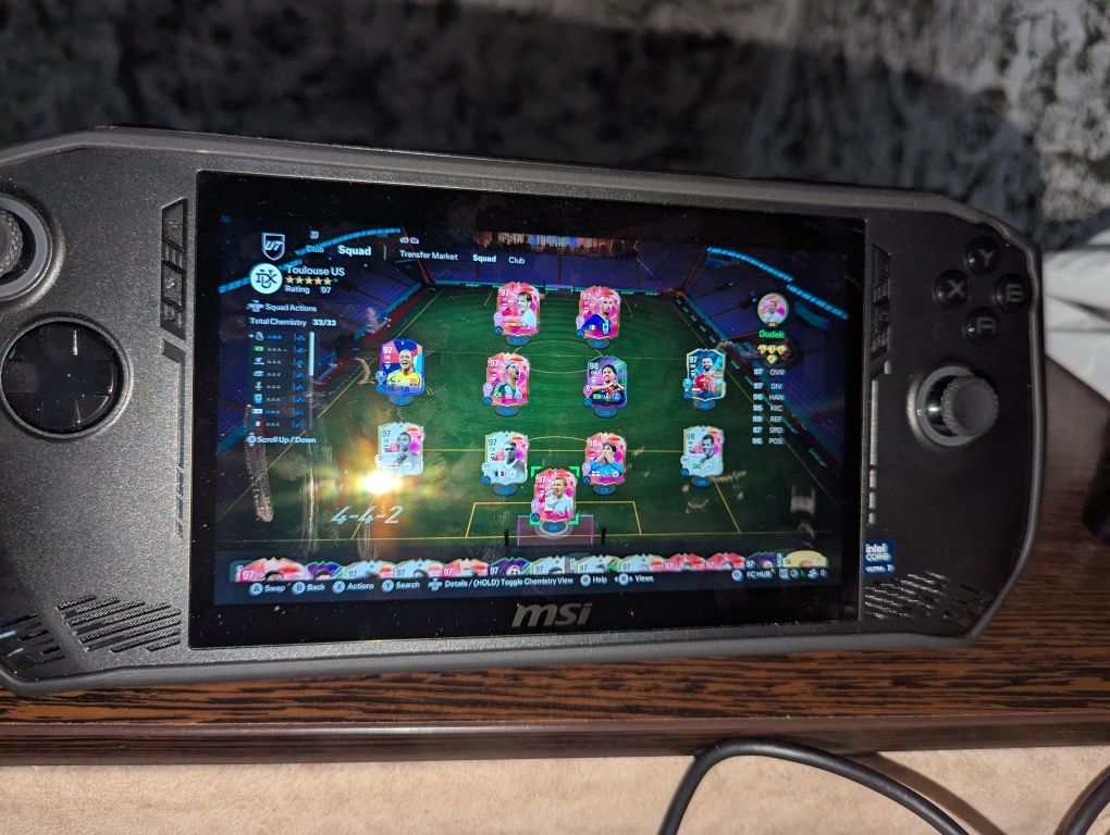 Msi Claw 7 A1M 16/512gb rog ally steam