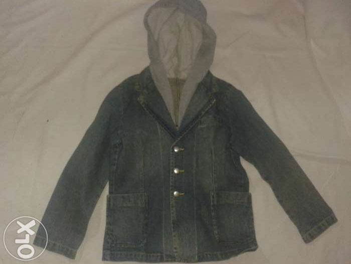 Geaca dama blugi Quelle cu gluga