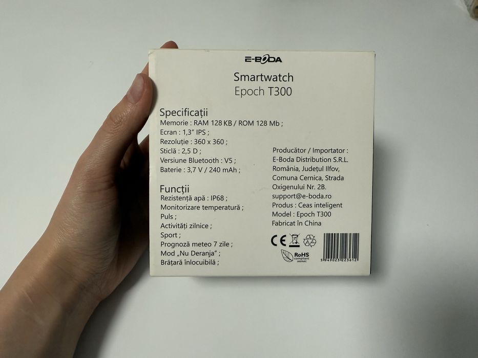 Eboda Smartwach - Epooch T1300