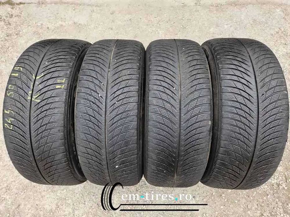 SET 4 Anvelope Iarna 245/50 R19 MICHELIN Pilot Alpin 5 ZP SUV  Runflat