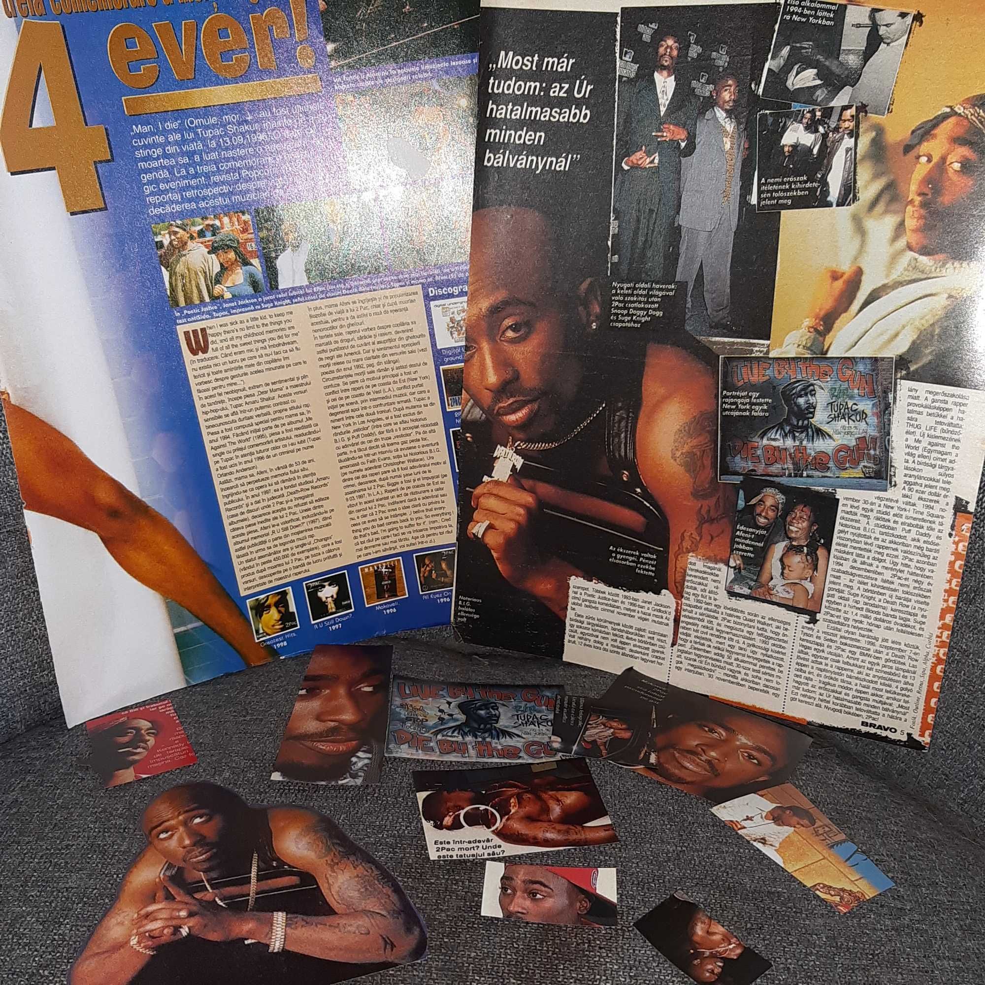 Colectie de articole cu 2Pac/Tupac