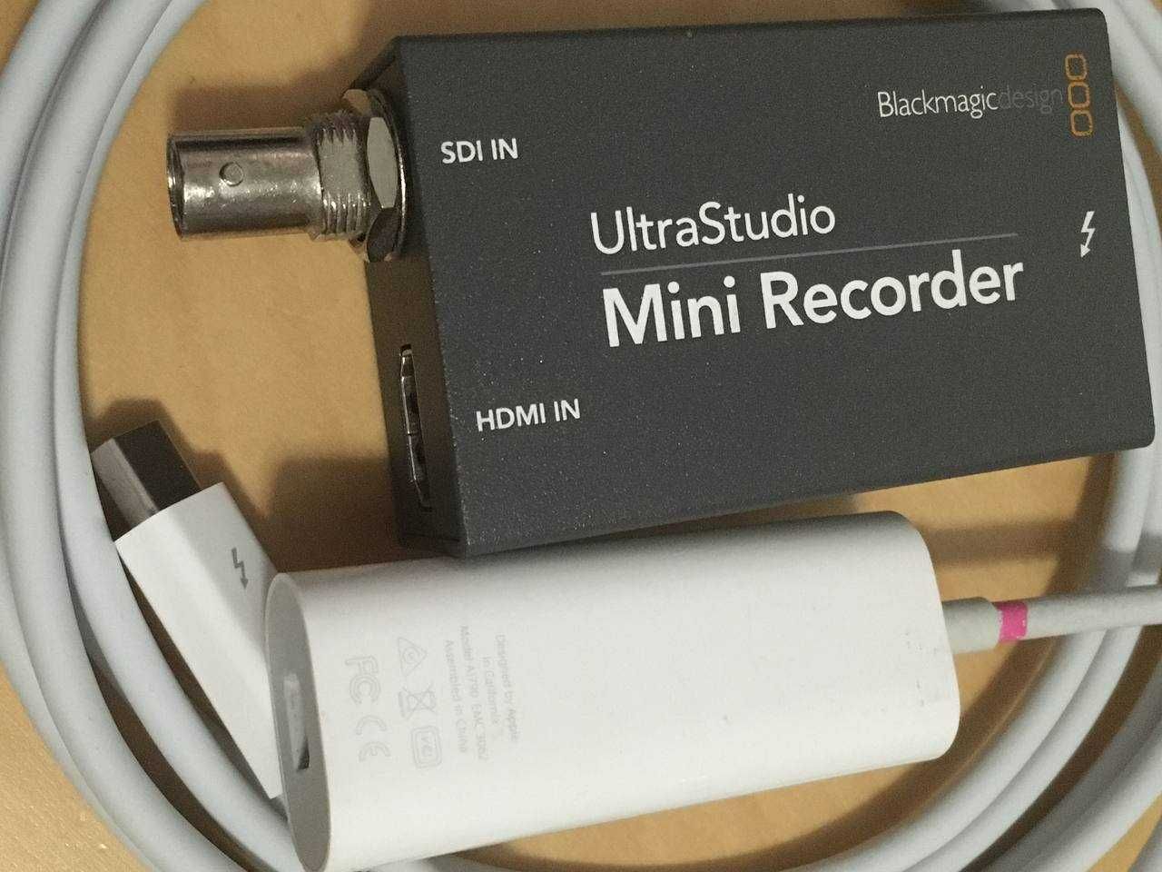 Blackmagic UltraStudio Mini Recorder HDMI SDI Thunderbolt