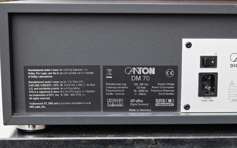 Soundbar Canton DM 70