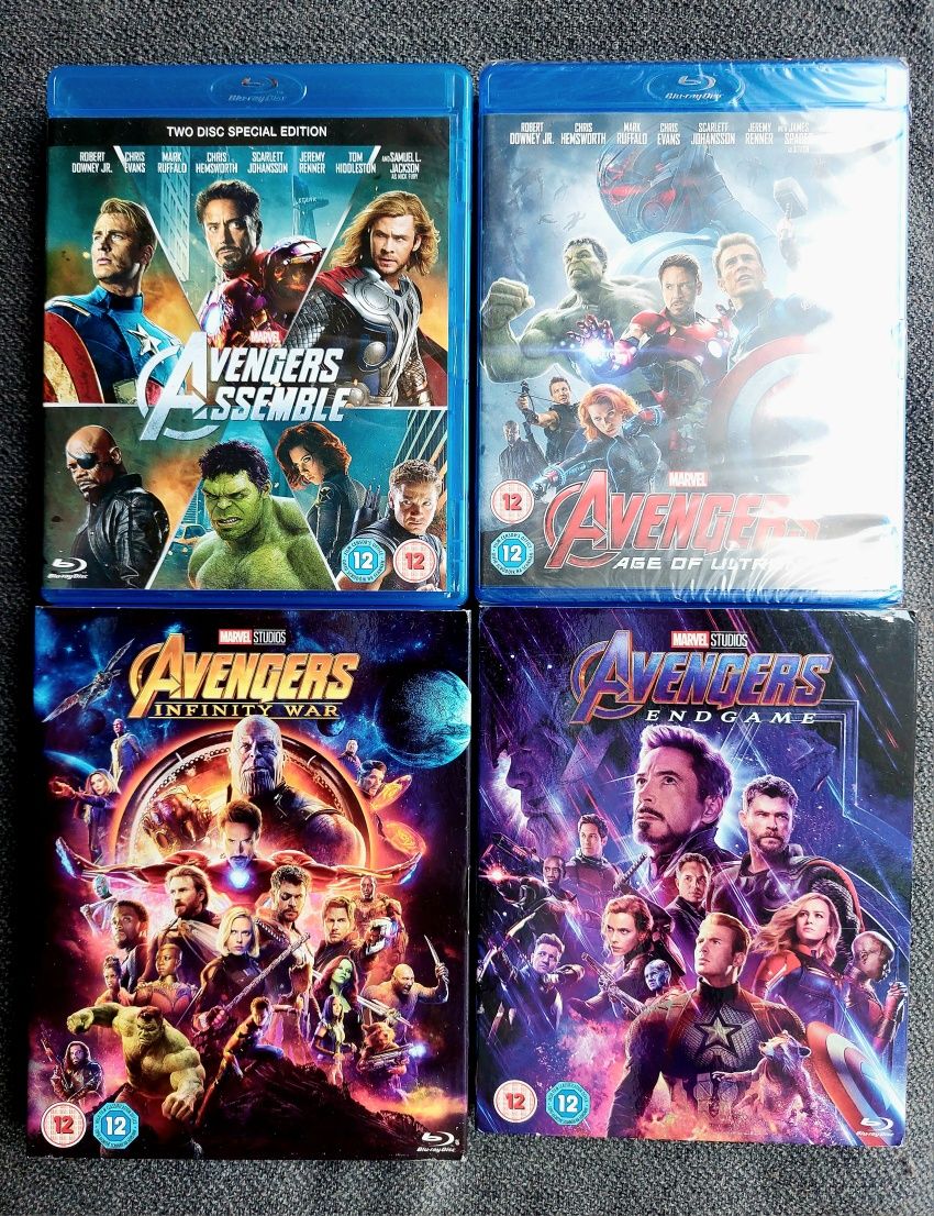 Филми на Марвел -  Avengers / Отмъстителите на Blu-Ray (блу рей)