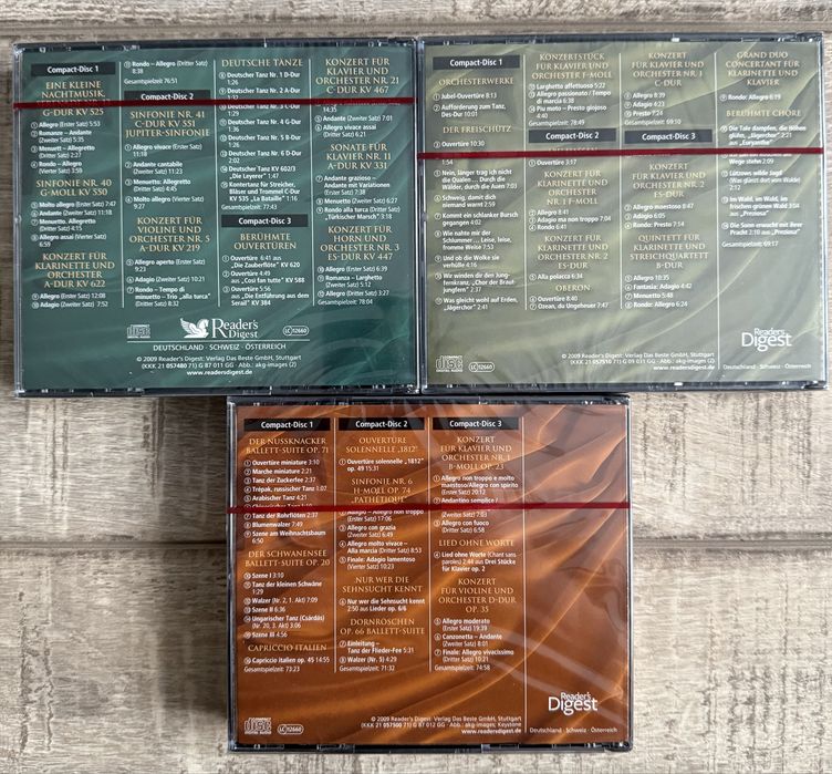 Lot 12 cd-uri muzica clasica - Mari clasici ai muzicii