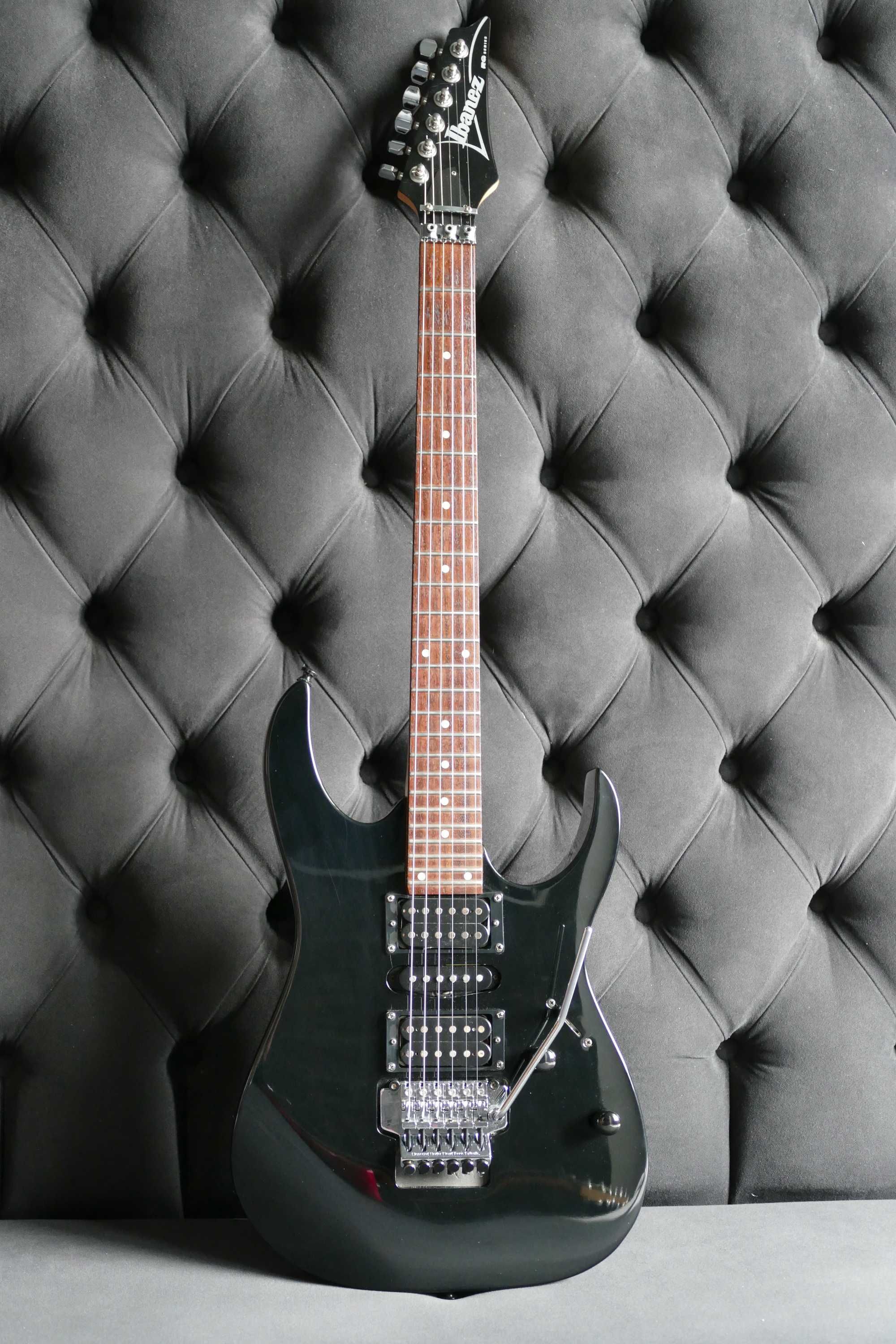 Chitara electrica IBANEZ RG270R Black Made in Korea - Garanție