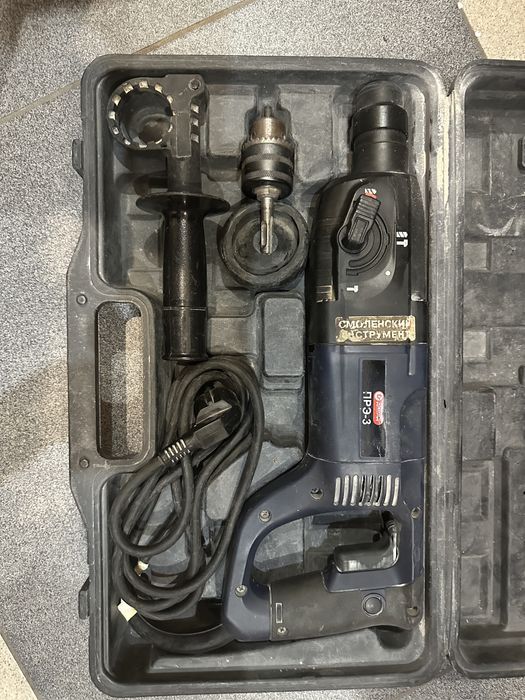 Префоратор работает как дрель