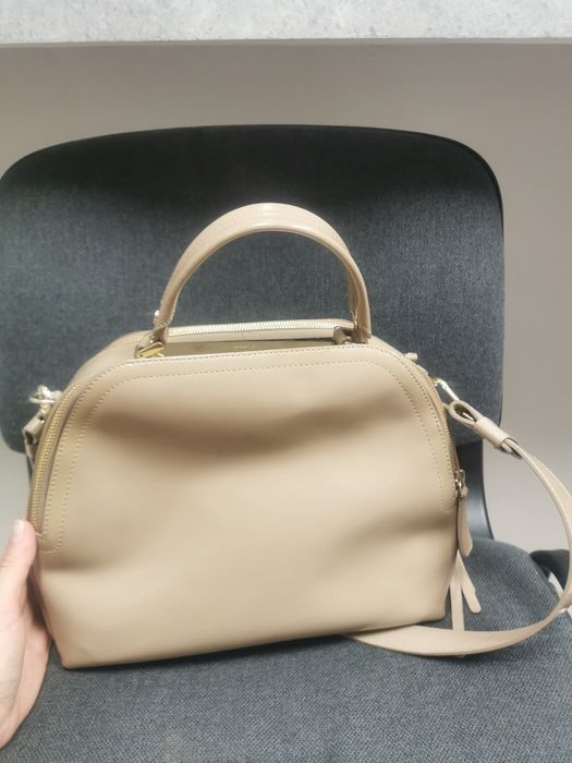 Чанта фурла furla бежава екрю