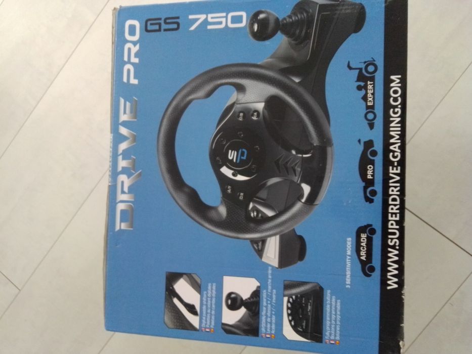 Volan Gaming Subsonic Super Drive Gs750 PC PS3 PS4 Xbox X S Nou Sigila